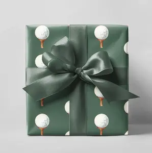 Golf Ball Wrapping Paper Roll