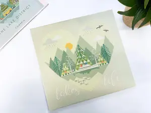 Lakes Life XHY7 Counted Cross Stitch Kit