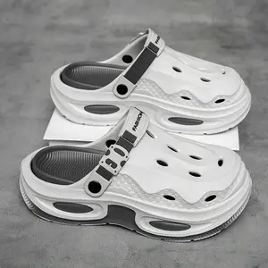 Men’s Summer New Sports Sandals — Closed-Toe Clogs for Beach Wear, Non-Slip, Durable