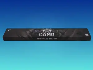 EVO CAMO Maxbing Edition Ghost Tactical Pool Cue Kit - Glass Fiber 29 in Shaft, 12.5 mm TIME 3 Tip, Carbon/Glass Butt, Synthetic Leather Grip, 19-19.5 oz, 3/8-10 Stainless Joint, 6 in Extension, Glove & Chalk