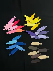 The gift of Jesus Cute Colorful Hair Clip purple Duck Bill Hair clips for makeup Candy color Metal Seamless Hairpin
