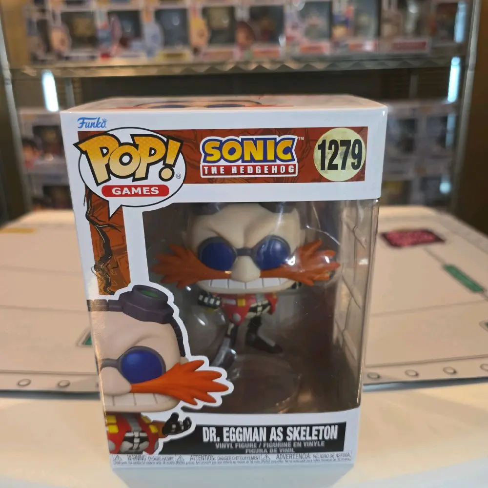 Funko Pop Games Dr. Eggman as Skeleton #1279 Sonic The Hedgehog