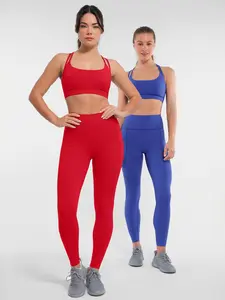 BRXL [Discount for live】Women's High-Waisted No Front Seam 25" Yoga Pants Buttery Soft Seamless Leggings with Pockets & UPF 50+ Fall Outfits Flared Leggings-brxl-3