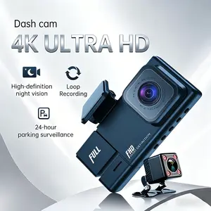 High End 4K Ultra HD Car Dash Camera Loop Recording 24 7 Parking Surveillance with Night Vision F2 0 Aperture G Sensor Phone App Support 2160P Video for Safe Driving Trending on TikTok tiktokshopspringglowup