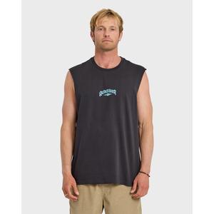 Quiksilver | Diamond Arch Oversized Tank | Men's 100% Cotton Graphic Print Soft Hand Feel | Everyday Wear