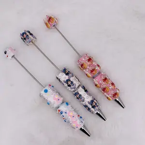 【PAC】【Decoden Pen】cartoon DIY Beadable Decoration Pen Blank