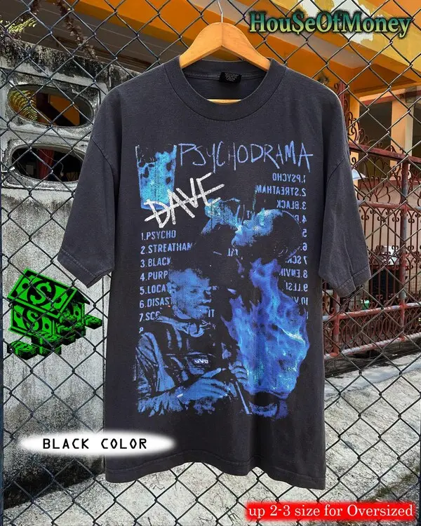 Dave T-Shirt, Santan Dave Shirt, Dave Psychodrama Shirt, Bootleg Rap Tee