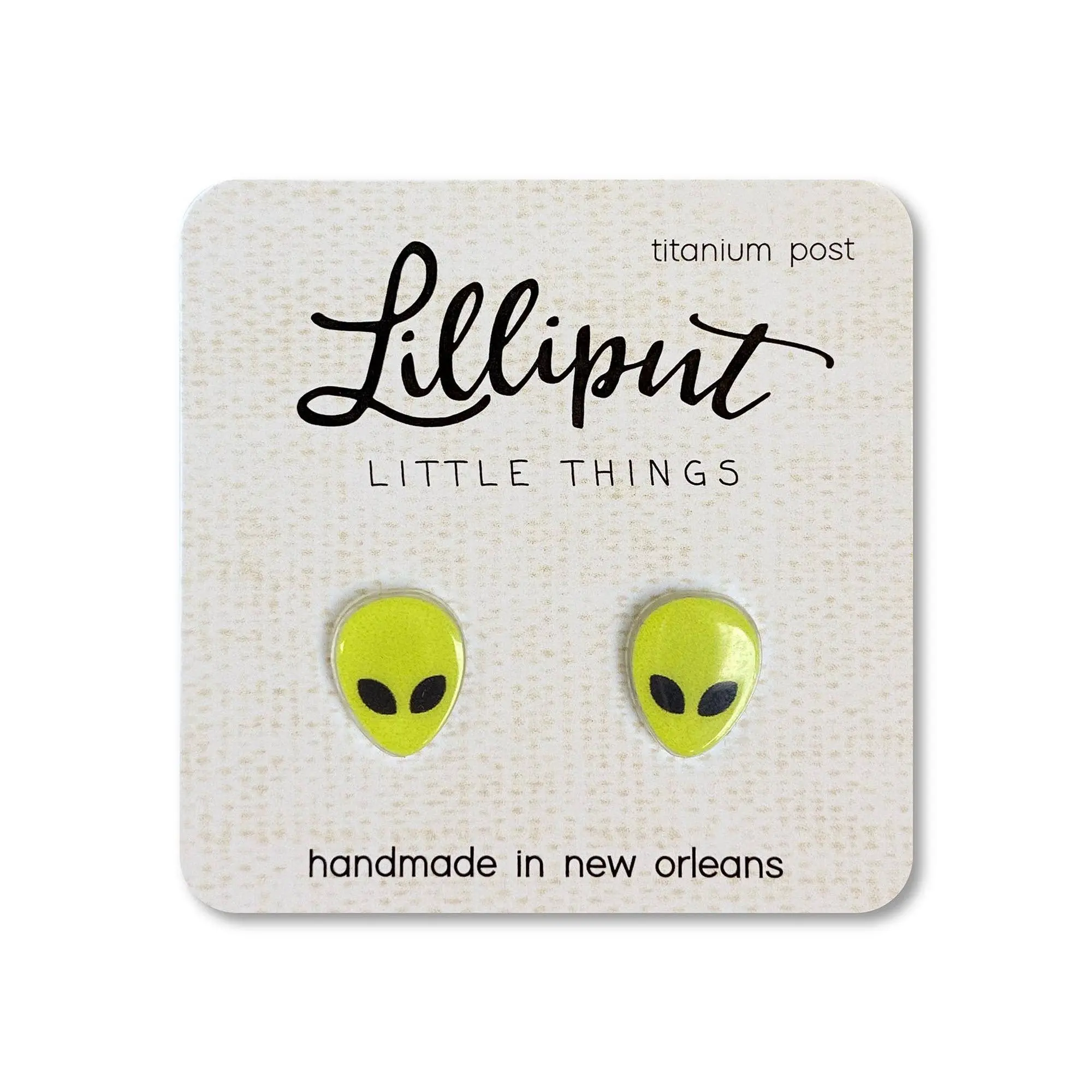 Alien Earrings