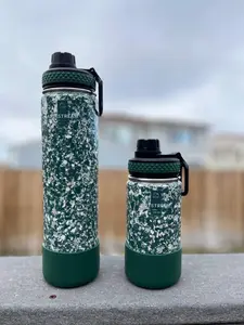 Pine Vacuum Insulated Water Bottle Bundle
