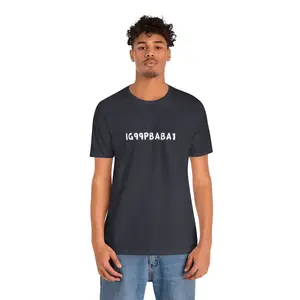 IG99PBABA1 Graphic Tee | Viral Acronym Shirt | Bold Minimalist Streetwear