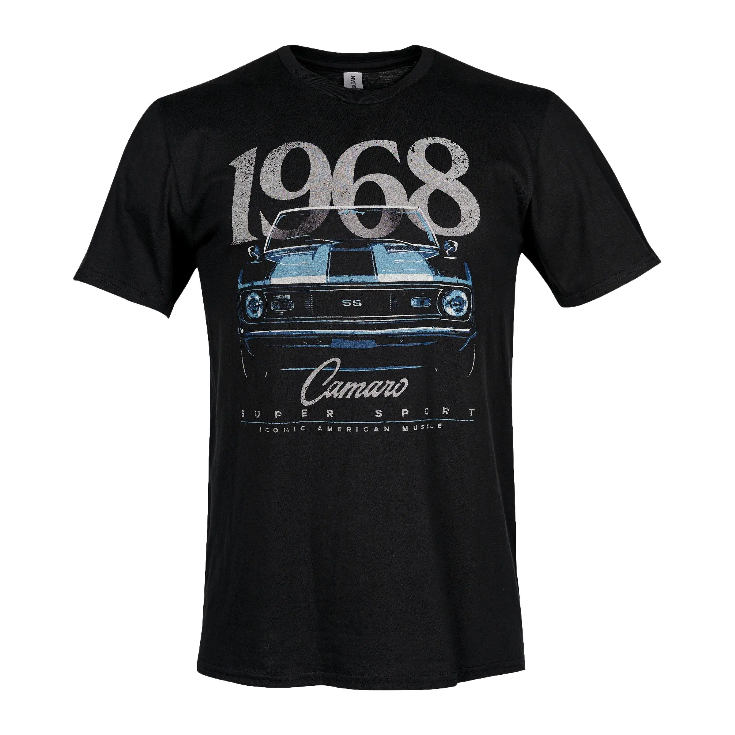 1968 Camaro Super Sport T-Shirt, Classic Muscle Car Graphic Tee for Car Enthusiasts