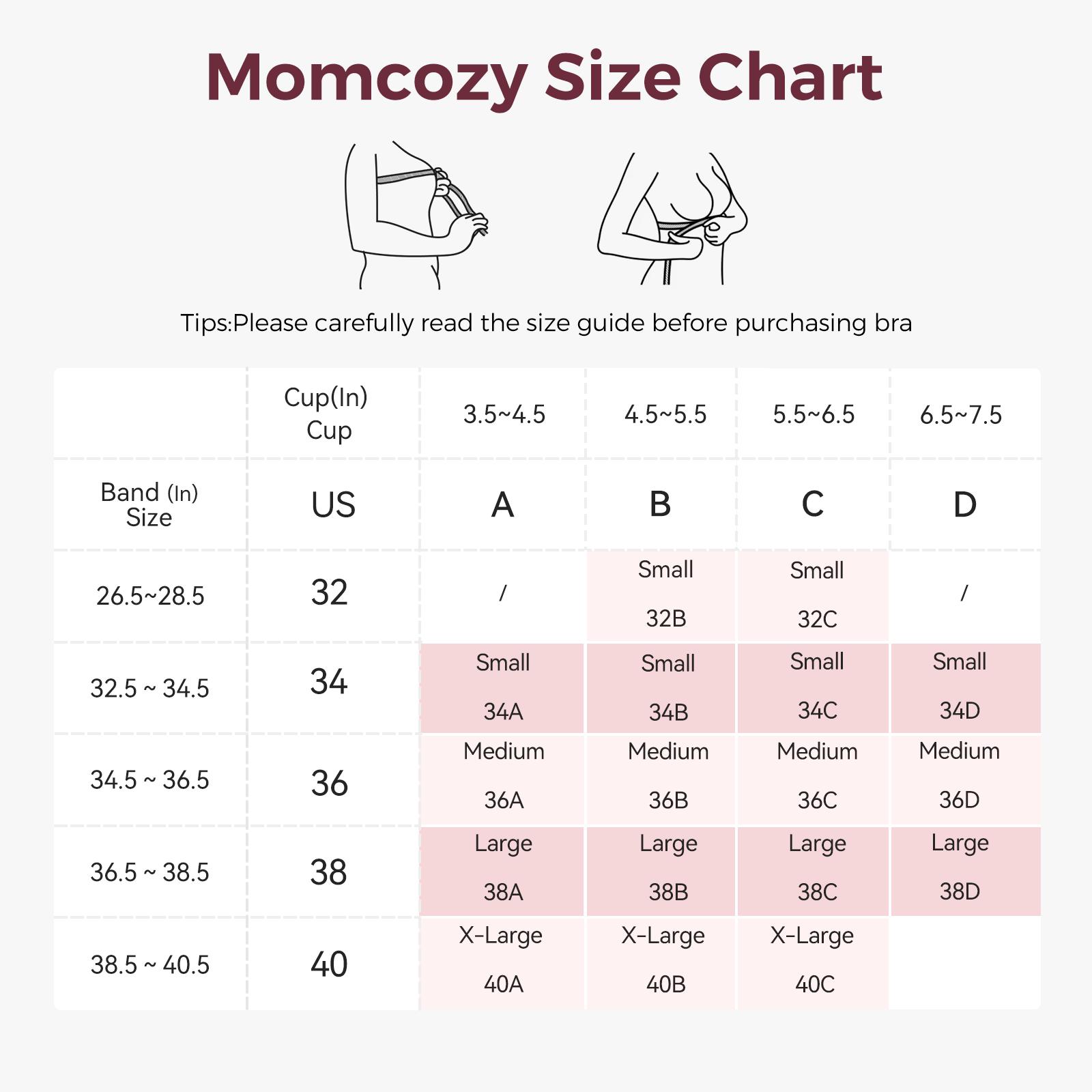 Momcozy Nursing Bras for Breastfeeding - Ultimate Comfort with Multiple Color Options, Seamless & Wireless Design