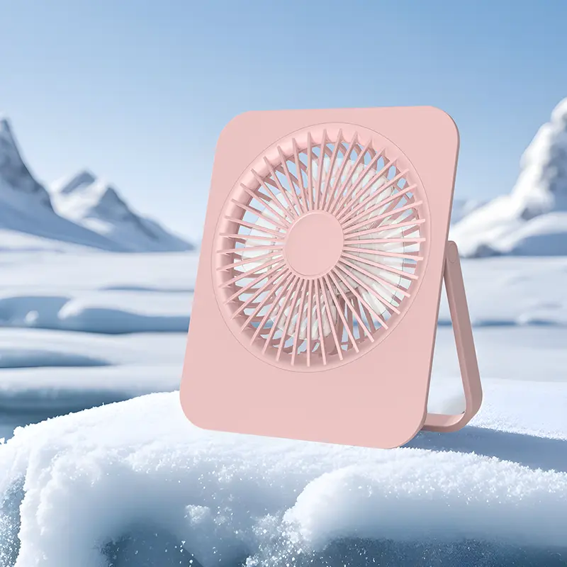 Portable Rechargeable USB Fan — Quiet Multifunctional Personal Desktop Cooler, Universal Electronic Accessory for Bedrooms and Offices