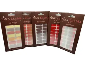 NO UV Nail wraps. BUY 1 GET 1 FREE. easy to apply, no lamp needed. More than 20 designs. Get salon quality nails in 5 min.