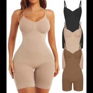 Shapewear Bodysuit for Women Tummy Control - Butt Lifting Fajas Full Body Shaper Thigh Slimmer Shorts