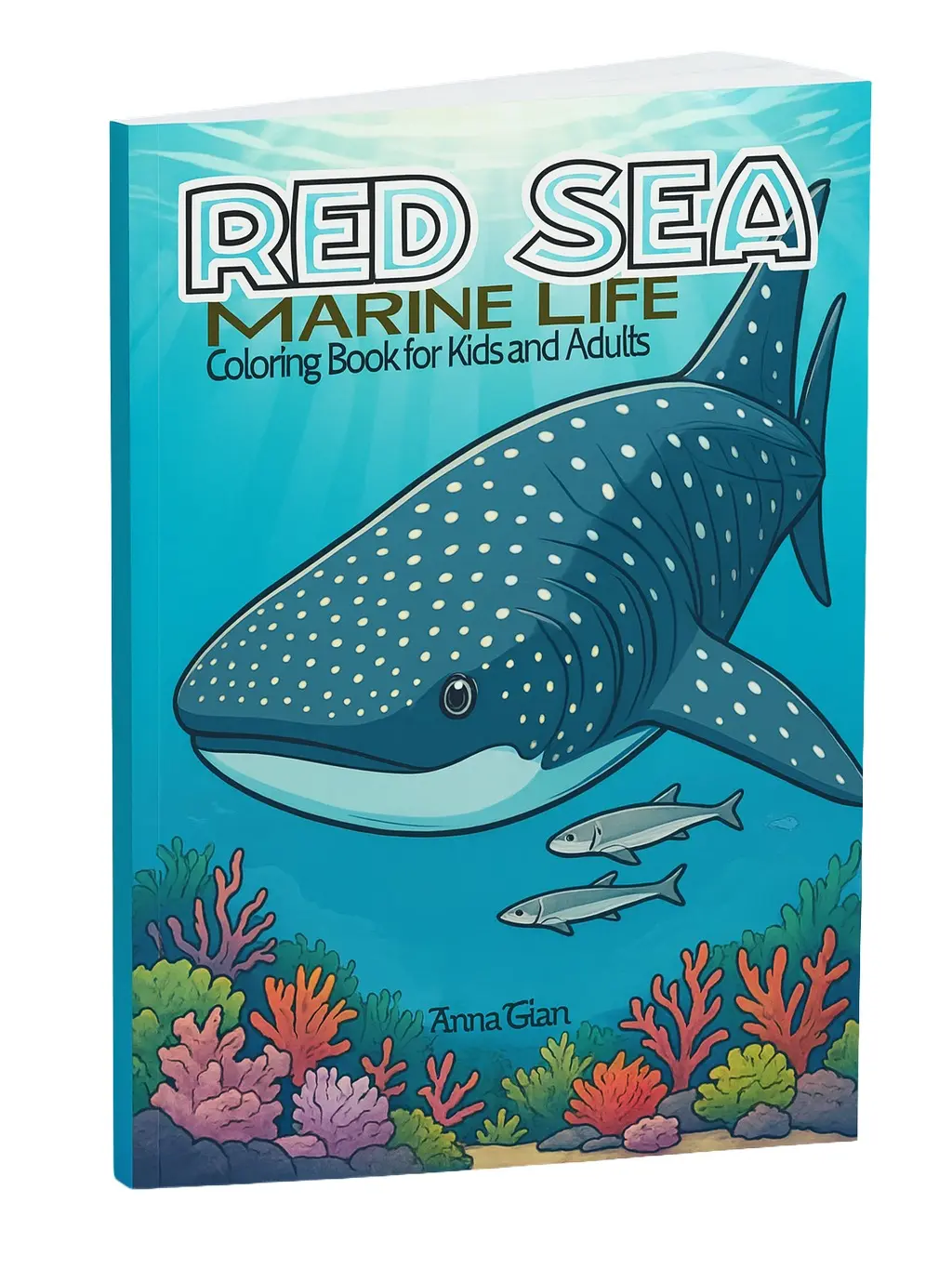 Red Sea Marine Life Coloring Book