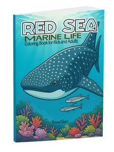 Red Sea Marine Life Coloring Book