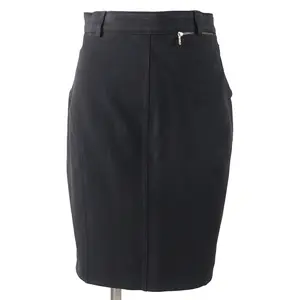 Pre-owned GUCCI Cotton Small Leather Goods Tom Ford Elastane Denim Skirt