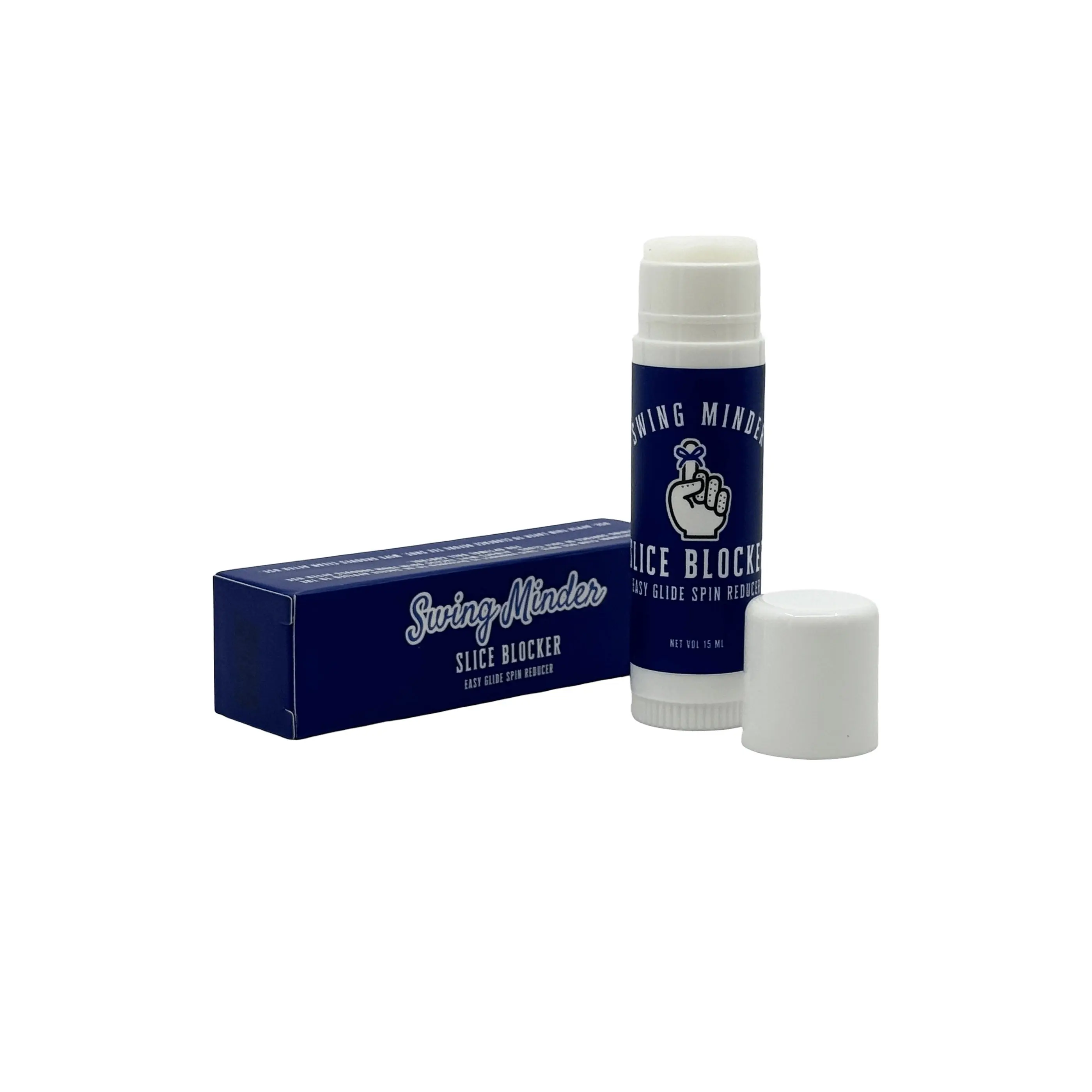 Swing Minder Slice Blocker Spin Reducer | Clubface Balm for Straighter Drives & Reduced Sidespin
