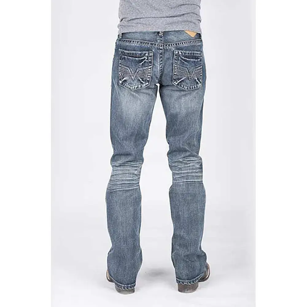 Tin Haul Guy's Jean (Medium Wash) - Men's Bootcut Jeans