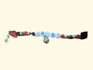 Aries Horoscope Keychain - Includes Horoscope with Simple Design and Clear Message