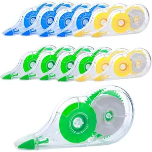 12 Pack White Correction Tape, 39.37 Feet Correction Tape for School and Office, Writing and Correction Supplies