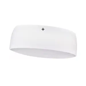 Sports Headband - Non-Slip Fitness Headband for Basketball, Workout, and Other Activities (White)