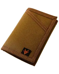 Hawx Men's Pecan Nylon Bi-Fold Wallet - Hxasp23wt1 Pec