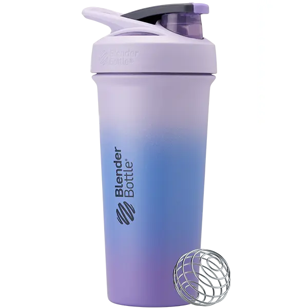 BlenderBottle, Sleek Sport - Stainless Steel Insulated Shaker Bottle, Portable, Washable, Reusable BlenderBottle, Sleek Sport - Stainless Steel Insulated Shaker Bottle, Portable, Washable, Reusable