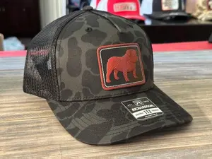 Bulldog Silhouette SnapBack Cap