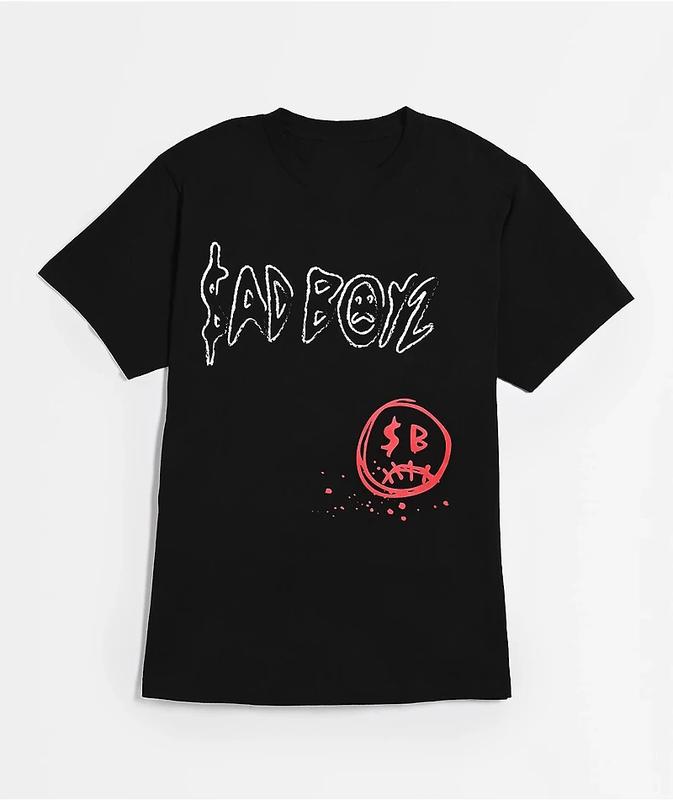 [MORE OPTIONS] Sad Boyz Junior H T-Shirt, Latin Trap Music Graphic Tee, Streetwear Fan Shirt, Y2K Style Unisex Top, TikTok Trending Music Fashion