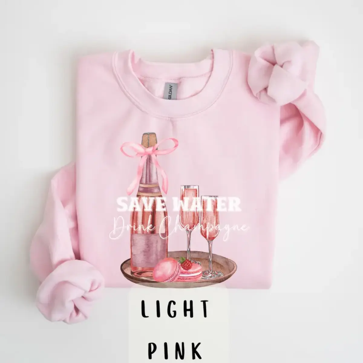 Champagne Lover Sweatshirt, Champagne Sweatshirt, Champagne Shirt For Her, Wine Lover Sweatshirt, Rose Sweatshirt, Coquette Champagne