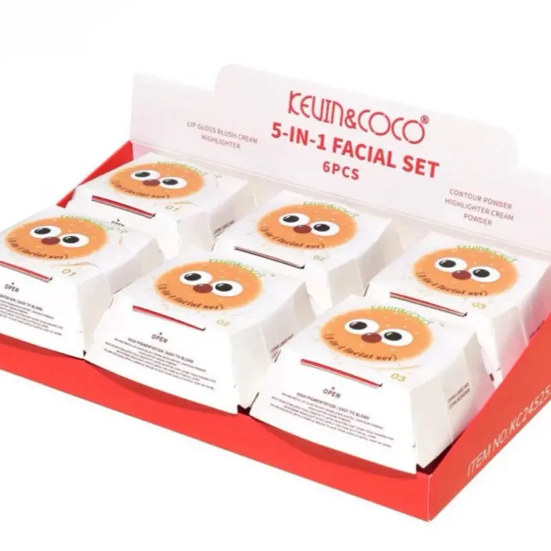 Burgerlicious Compact Beauty Makeup Cheek Palette, Featuring Blush, Cream & Powder Formulations for Face Enhancement