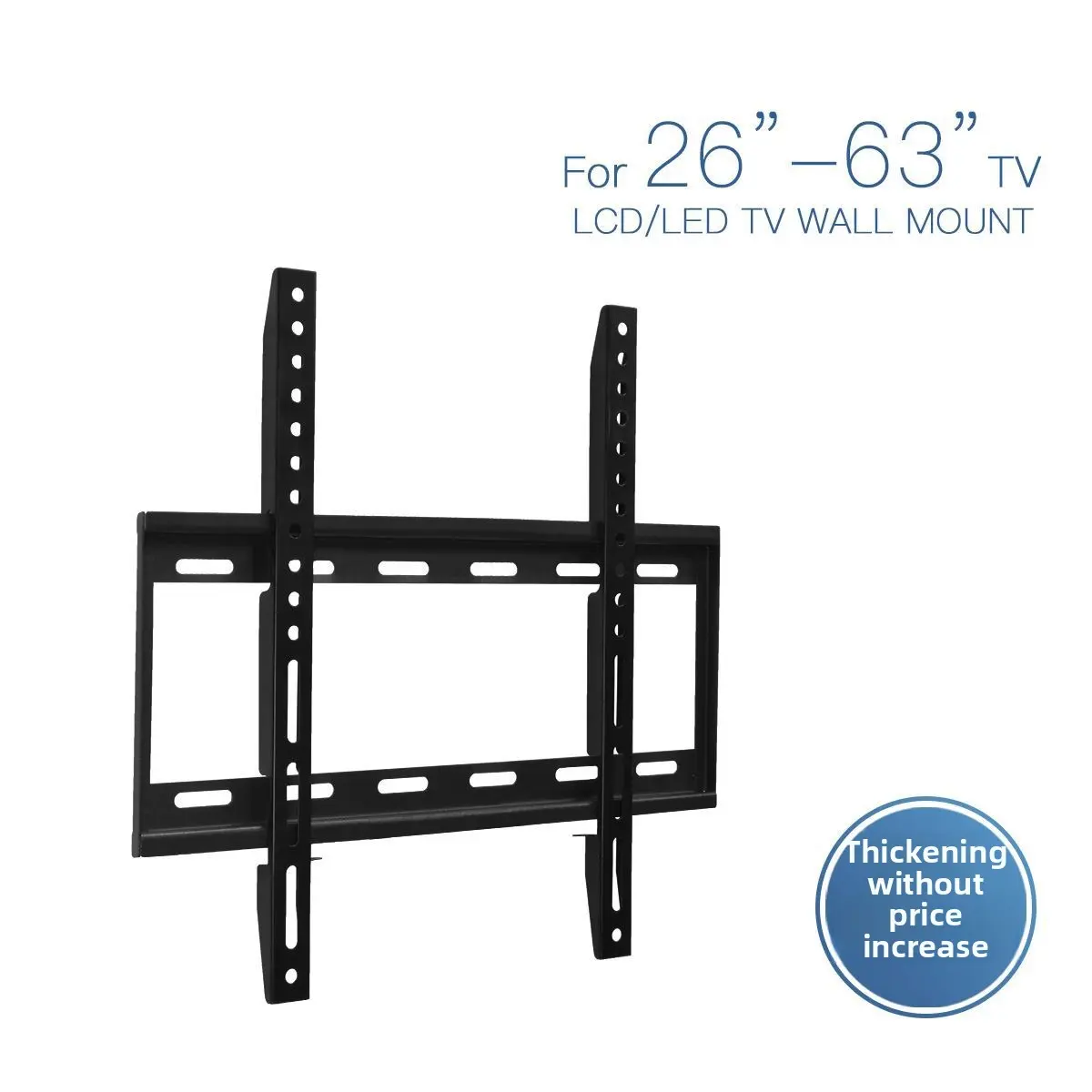 Fixed TV Wall Mount Bracket - Stable, Easy-Install Television Stand for 14-80 Inch, 26-63 Inch LCD/LED Flat Screen TVs