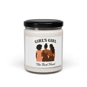 Soy Candle, Girls Girls Coconut Cream and Cardamom. Hand-poured Scented Candle, Relaxing Atmosphere, Home Decor, Aromatherapy Candle, Gift