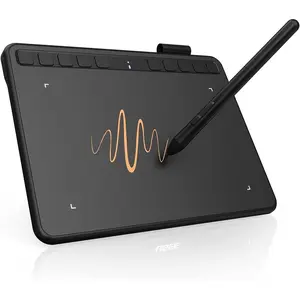 S640 Graphics Drawing Tablet, Digital Draw Art Pad with Pen -Free Stylus Tilt Function 8192 Levels  Sensitivity 10 Express  for , Windows PC and Android