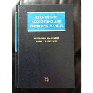 USED-Real estate accounting and reporting manual (Simonoff accounting series) by Benedetto Bongiorno (Hardcover)