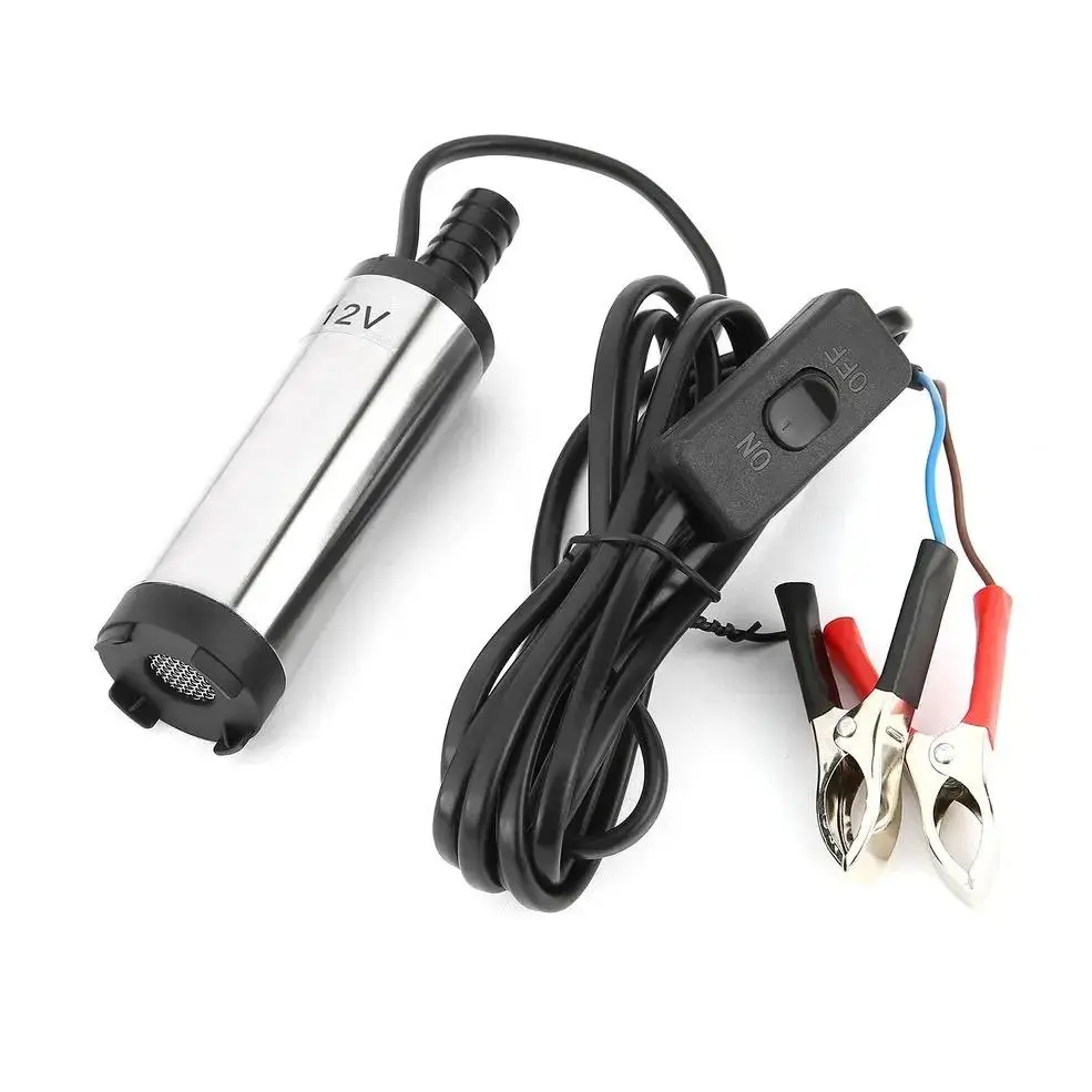 Electric Fuel Transfer Pump, 12V Electric Fuel Transfer Pump, Car Fuel Transfer Pump, Gasoline Transfer Pump, Portable Fuel Pump, Efficient Pump, Vehicle Pump, Suitable for Diesel Pump, Liquid Transfer Pump, Automotive & Motorcycle Repair Tool