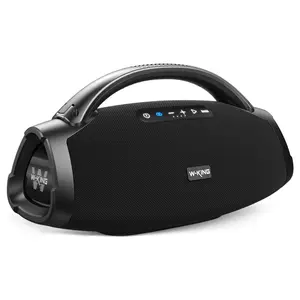 W-KING Flagship X20 Speaker, 330W Peak Loudest Boom Box, IP67 Waterproof Party Bluetooth Speaker with 7.5" Subwoofer, Massive Bass, Hi-Fi, Large Outdoor Wireless Speakers, EQ APP/Bass Boost/Fast Charge/24H/MIC&Guitar in/TF Weatherproof Loudspeaker System