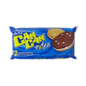 Galleta Can Can Extra Cookies- Chapin Authentic Central American Flavor Culture Meets Flavor 12 Packages