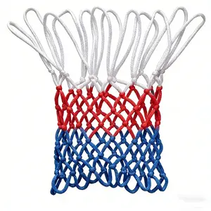 Heavy-Duty All-Weather Polyester Basketball Net, Durable Outdoor Sports Equipment, Ideal for Parks and Schools, Weather Resistant Design