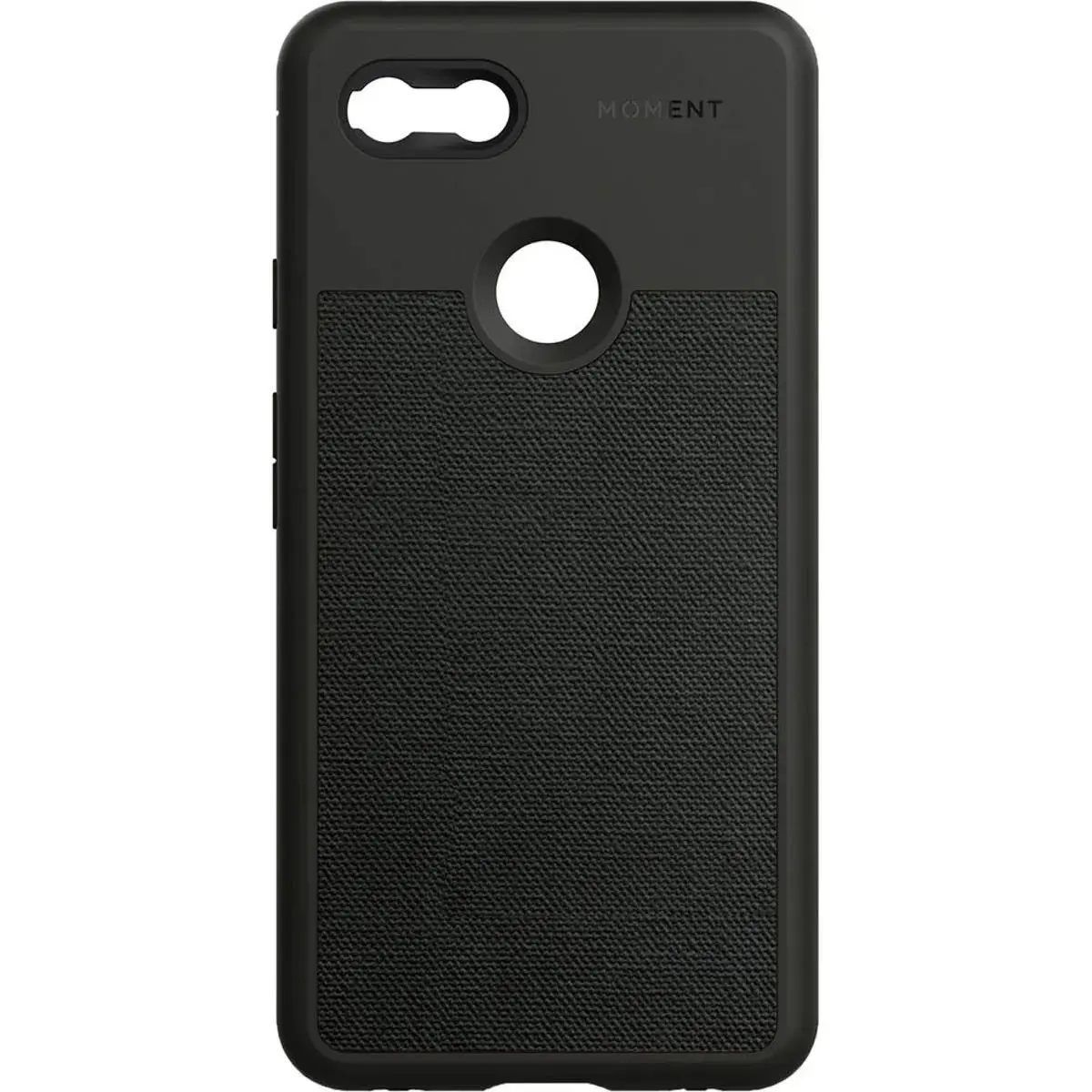 Moment Pixel 3 XL Smartphone Case - Black Canvas, Handheld Cellphone Protection Cover for Electronic Devices