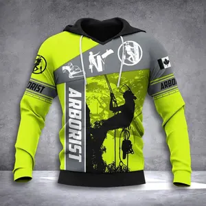 Arborist 3D Printed Hoodies Men/women Hipster Green, Arborist Gift for Men and Women, Arborist Lovers Hoodie