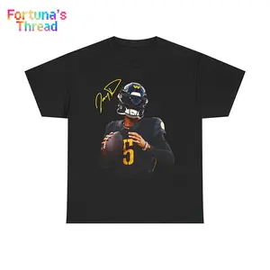 Jayden Daniels Tee 100% Cotton Shirt Adult Sizing Size Fit S-5XL