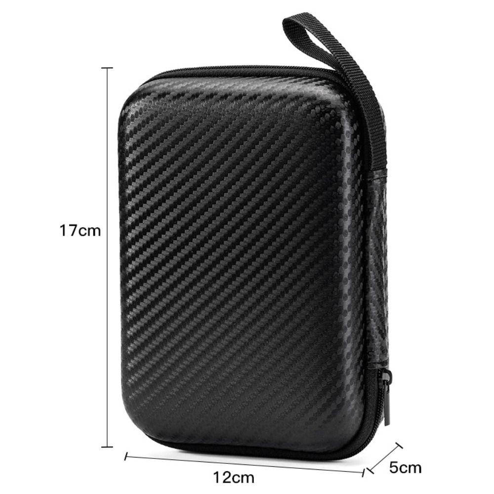 Portable EVA Phone Charger Shaver Zipper Bag Protection Case Hard Disk Data Cable Headphone Storage Pocket Pouch