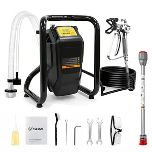 X10B High-Pressure Electric Airless Sprayer, Multi-Functional Power Tool for Oil-Based Paint and Latex Paint, Small High-Power Spraying Equipment