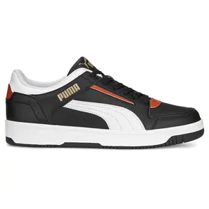 PUMA Mens Rebound Joy Low Lace Up Sneakers Shoes Casual - Black