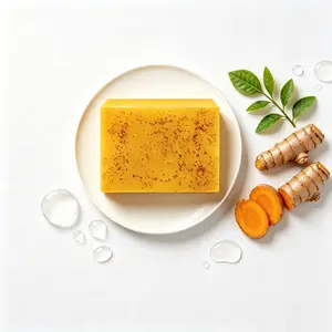 Lemon Turmeric Kojic Soap Fragrance, Honey Glow Lemon Turmeric Soap for Face and Body,Kojic Acid Soap, Soap Body CareBody Wash Lemon Flawless Organic
