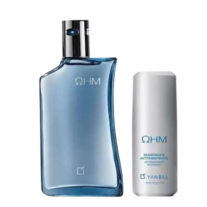 Yanbal OHM FOR MENS 100ml - Men's Perfume with Leather Notes Cruelty-Free Import