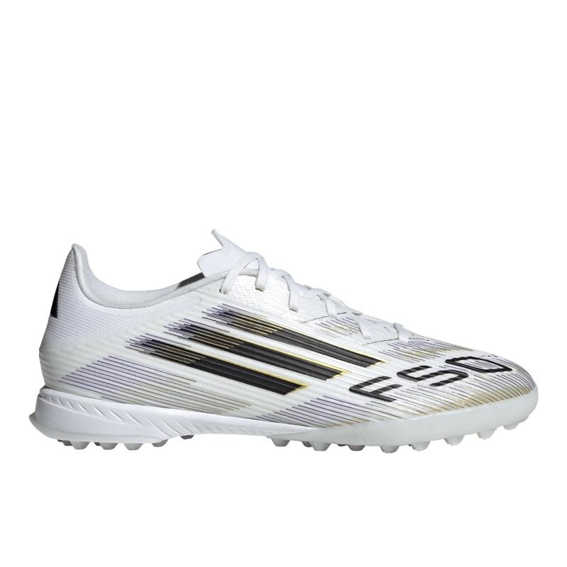 adidas Mens F50 League Turf Football Sneakers Shoes - White